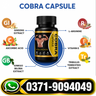 Cobra Capsule for Male Wellness | Premium Herbal Supplement for Confidence & Vitality