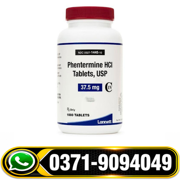 Phentermine Usp 37.5mg Tablets – Prescription Appetite Suppressant for Short-term Weight Management