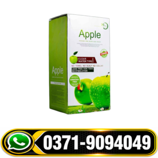 Apple Hair Color Black – Long-Lasting Natural Black Hair Color for Complete Gray Coverage