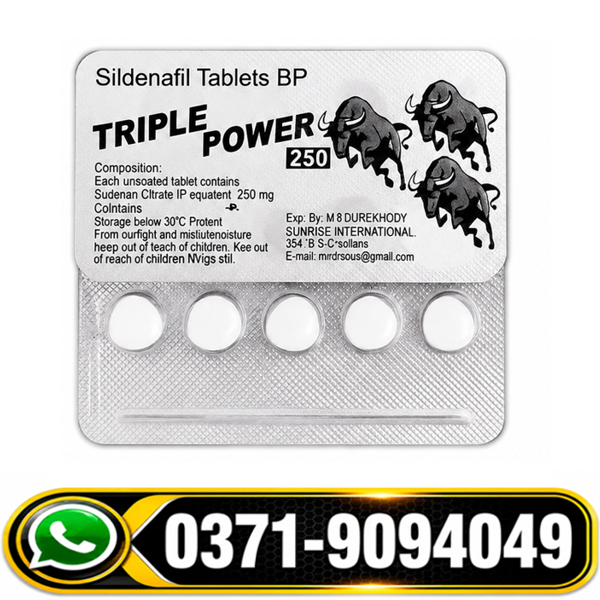 Buy Original Triple Power 250mg Tablets | Usage & Benefits