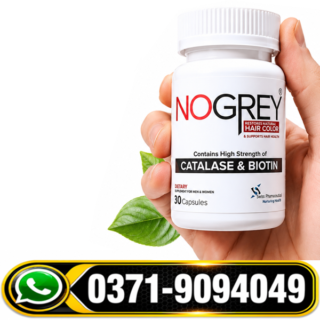 Nogrey Capsules Price in Pakistan | Natural Premature Grey Hair Treatment