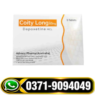 Coity Long Dapoxetine Tablets Online in Pakistan | Premature Ejaculation Support