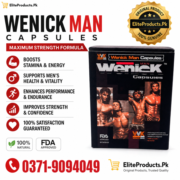 How to Use Wenick Capsules, Original Wenick Capsules in Pakistan, Wenick Capsules in Pakistan, Wenick Capsules Price in Abbottabad, Wenick Capsules Price in Bahawalpur, Wenick Capsules Price in Faisalabad, Wenick Capsules Price in Gujranwala, Wenick Capsules Price in Hafizabad, Wenick Capsules Price in Hyderabad, Wenick Capsules Price in Islamabad, Wenick Capsules Price in Karachi, Wenick Capsules Price in Khanewal, Wenick Capsules Price in Lahore, Wenick Capsules Price in Mardan,