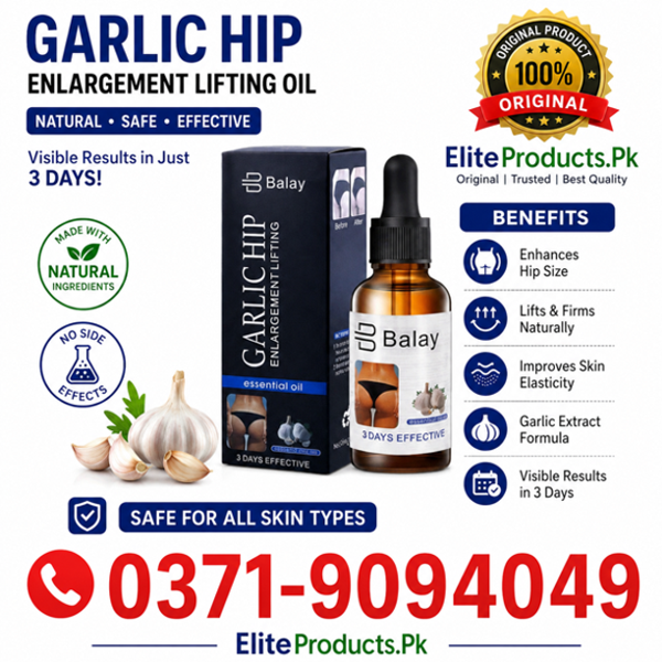 Garlic Hip Up Oil in Pakistan